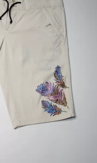 cream-hand-painted-shorts