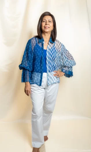 navy-blue-white-printed-sheer-shirt